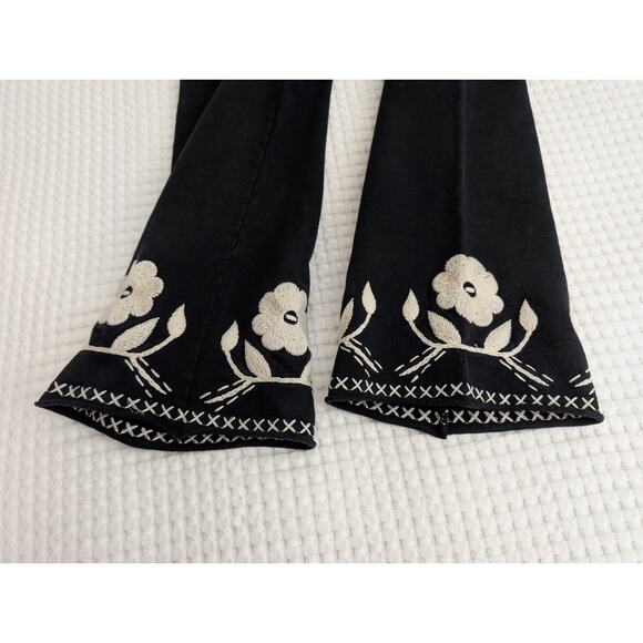 lucky brand knitwear vintage y2k embroidered cropped sweatpants - Picture 14 of 16